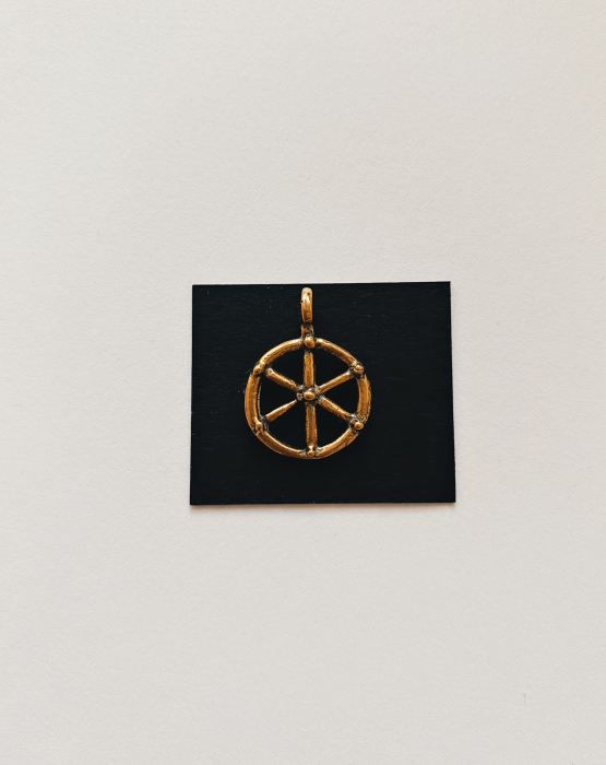 Bronzas kulons &quot;Mazais ratiņš&quot;